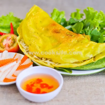 Crispy Vietnamese Rice Pancake