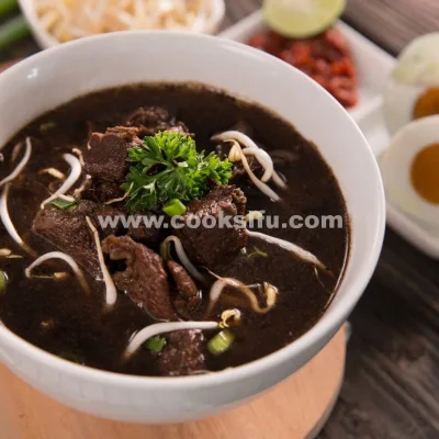 Indonesian Beef Black Soup