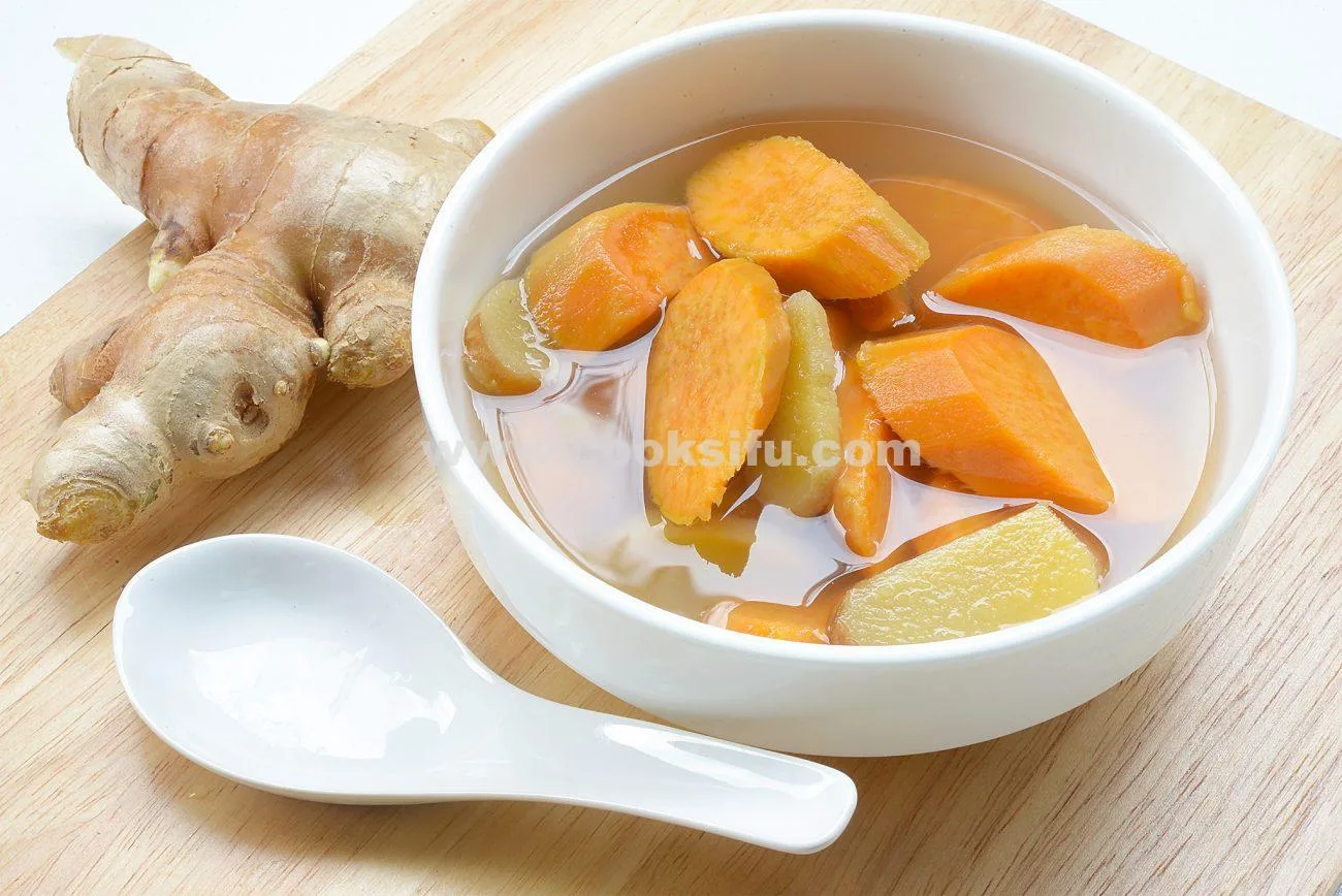 Sweet Potato and Ginger Dessert Soup