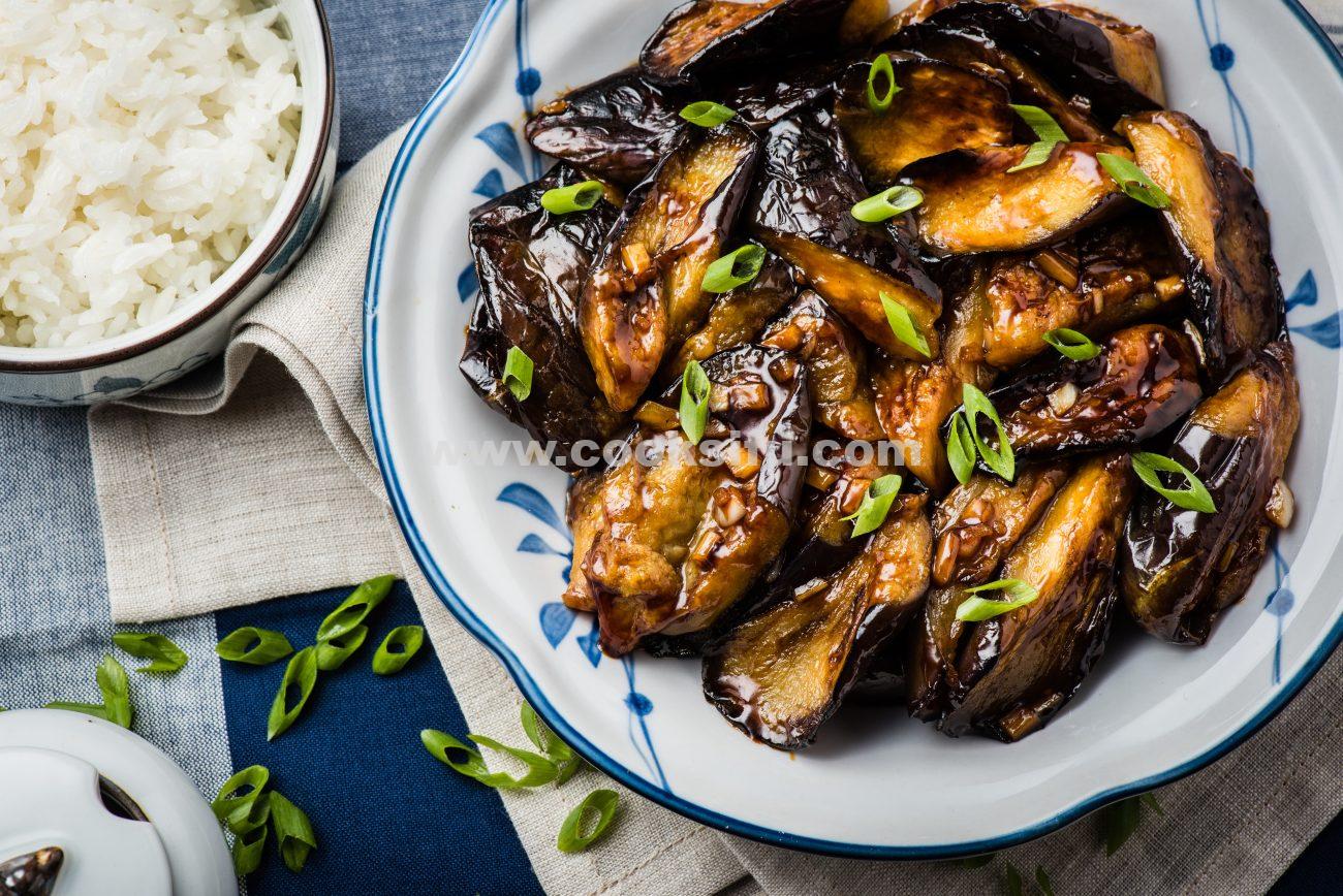 Chinese Eggplant Stir Fry With Garlic Sauce