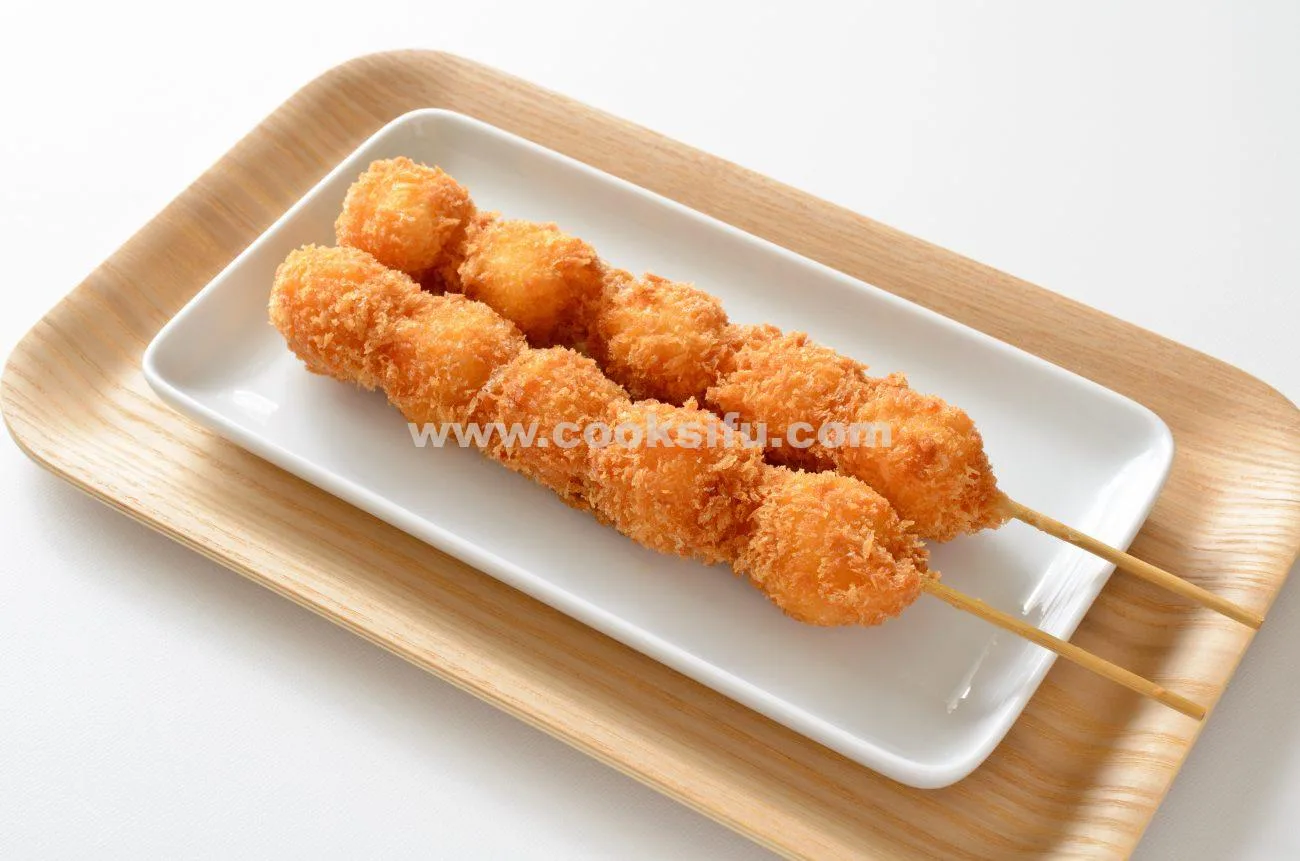 Fried Quail Egg Skewer