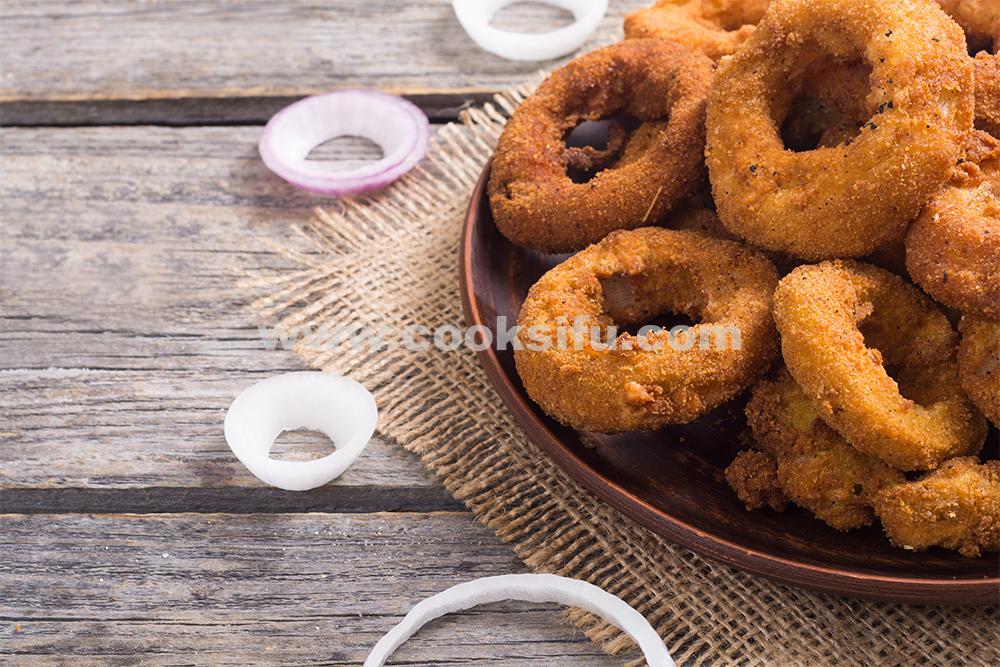 Onion Rings Recipe | How to Make Homemade Crispy Onion Rings