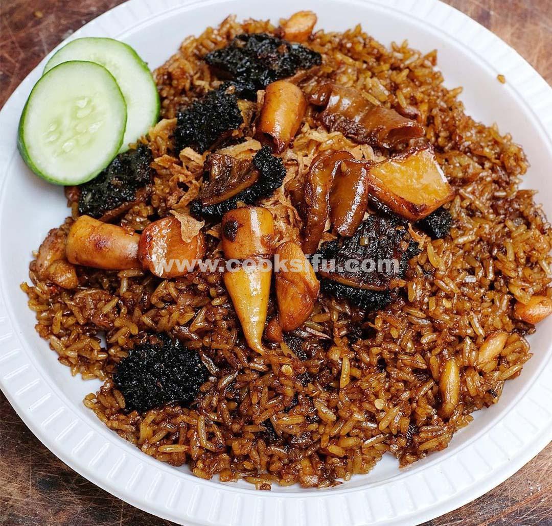 Beef Tripe Fried Rice