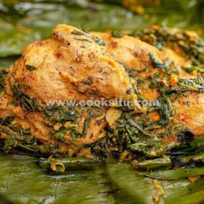Arabic chicken cooked betutu