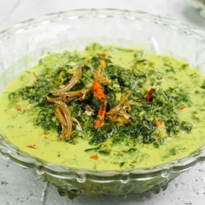 Cassava leaf soup