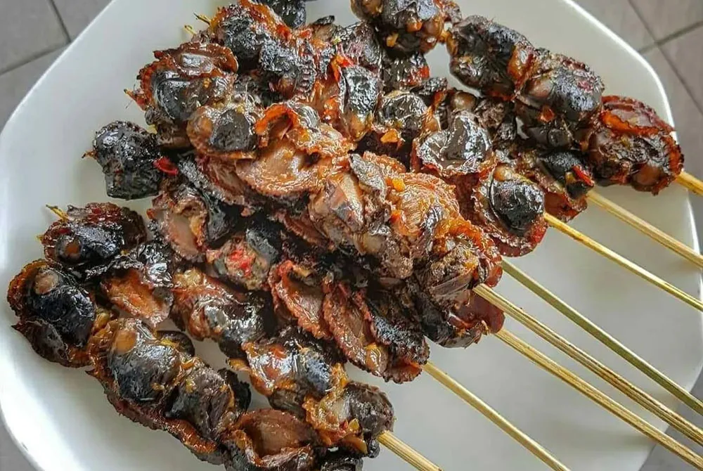 Indonesian Clam Satay