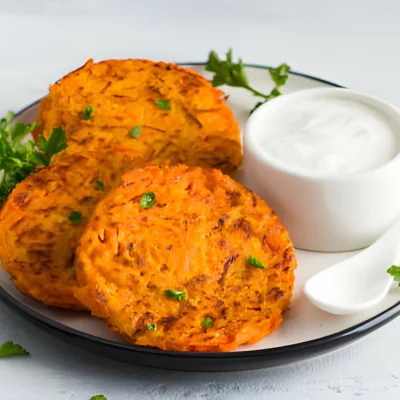 Carrot Fritters (Turkish Style)