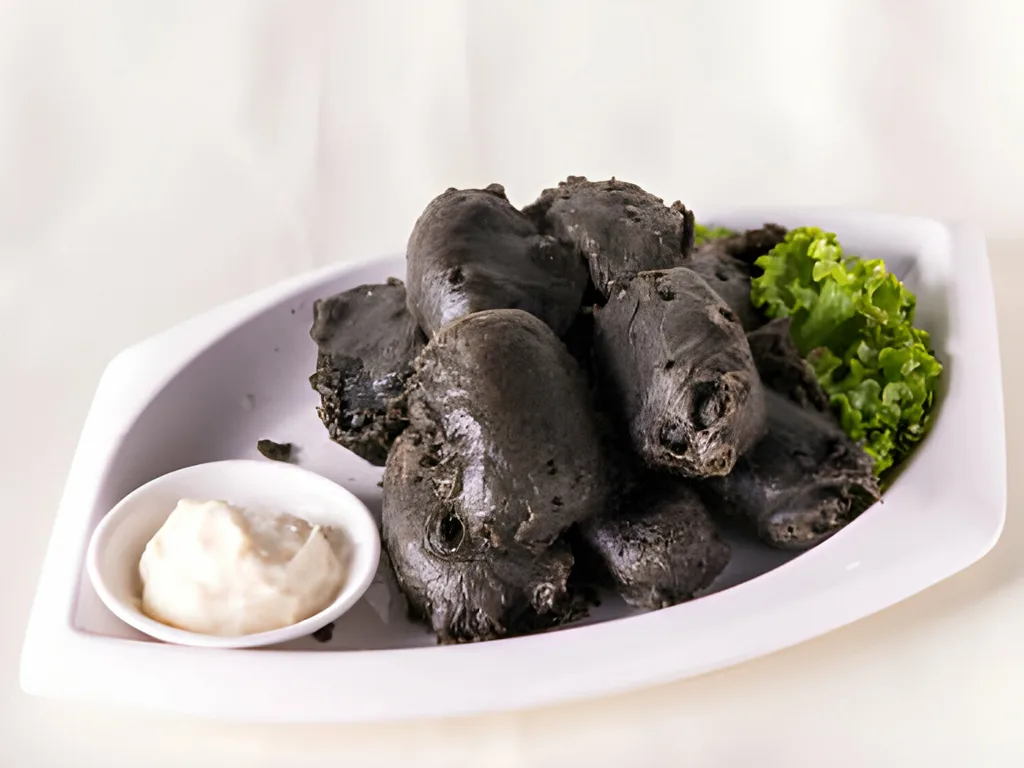 Crispy Charcoal Tofu