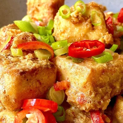 Salted Egg Tofu