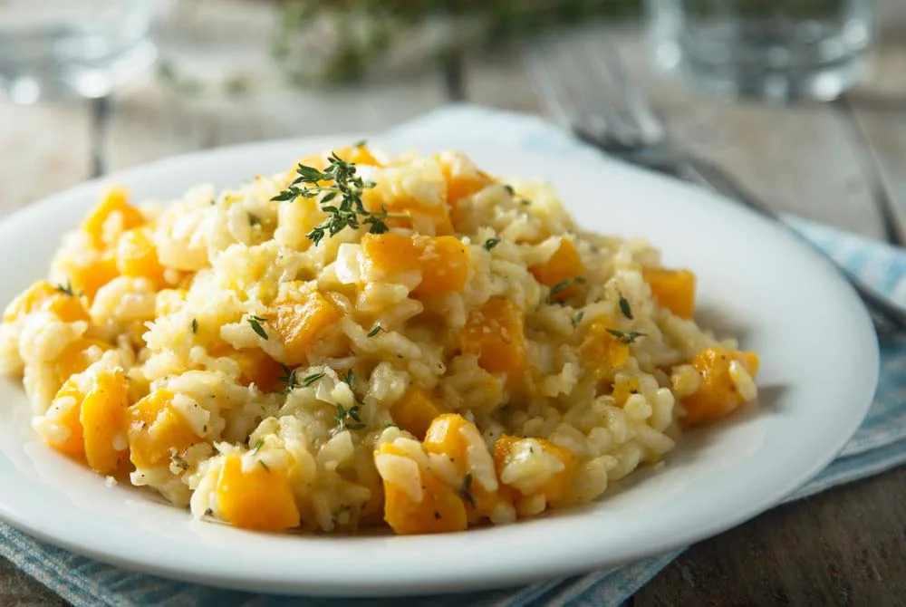 Baked Pumpkin Risotto