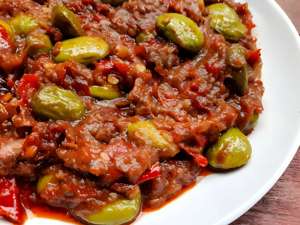 Sambal Pete (Bitter Beans Chili Paste)